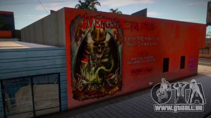 Avenged Sevenfold Indonesia Tour Wall 2015 für GTA San Andreas