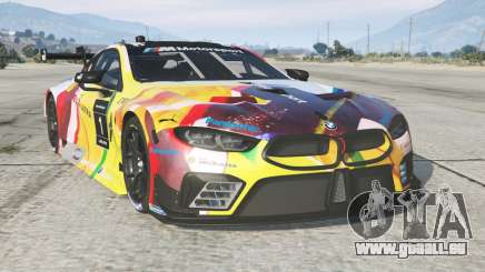 BMW M8 GTE Dark Puce pour GTA 5