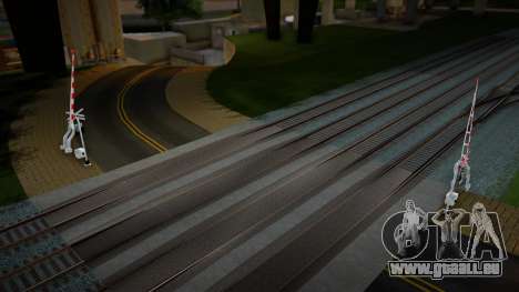 Railroad Crossing Mod Czech v9 für GTA San Andreas