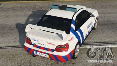 Subaru Impreza WRX STi Policia