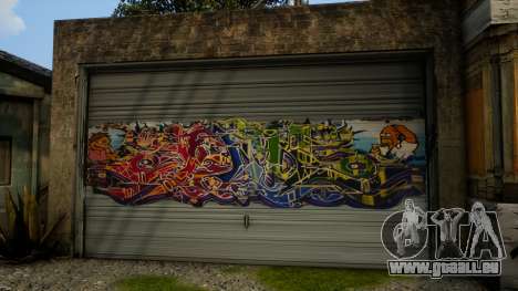 Grove CJ Garage Graffiti v4