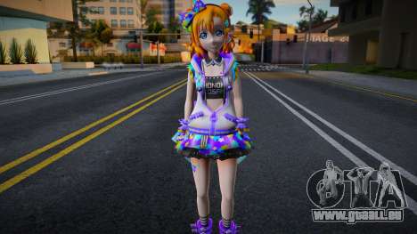 Honoka Love Live Recolor 2 pour GTA San Andreas