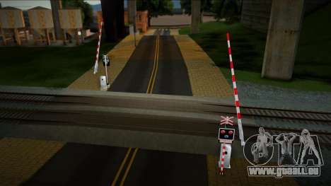 Railroad Crossing Mod Czech v18 pour GTA San Andreas