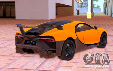 Bugatti Chiron Carbon für GTA San Andreas