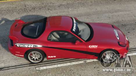 Mazda RX-7 Rusty Red