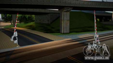 Railroad Crossing Mod Slovakia v20 für GTA San Andreas