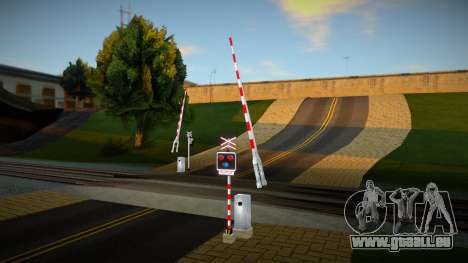 Railroad Crossing Mod Czech v18 pour GTA San Andreas