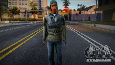 Half-Life 2 Rebels Female v6 pour GTA San Andreas