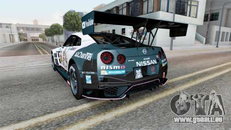Nismo Nissan GT-R GT3 (R35) Tarawera pour GTA San Andreas