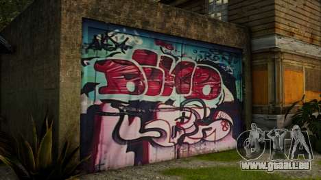 Grove CJ Garage Graffiti v6