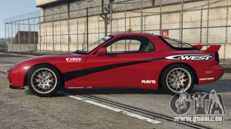 Mazda RX-7 Rusty Red