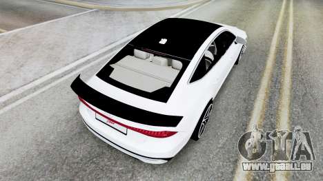 Audi A7 Sportback (Type 4K8) für GTA San Andreas