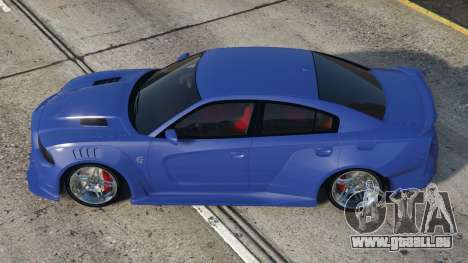 Dodge Charger Violet Blue