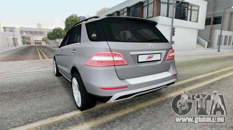 Mercedes-Benz ML 350 (W166) Light Grey für GTA San Andreas