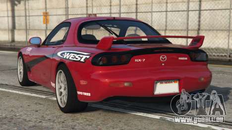 Mazda RX-7 Rusty Red