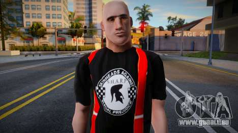 Skinhead Gang Against Racial Prejudice 1 pour GTA San Andreas