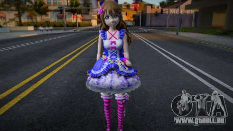 Shizuku Love Live Recolor 2 pour GTA San Andreas