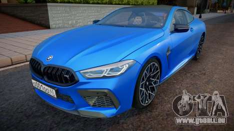 BMW M8 Competition Sapphire pour GTA San Andreas