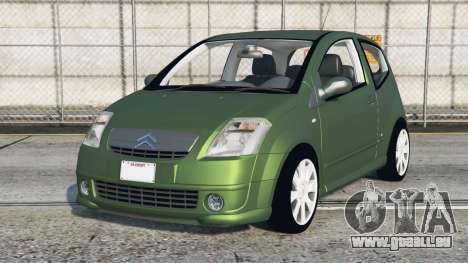 Citroen C2 Hippie Green