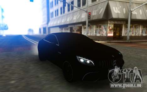 Mercedes-Benz S63 AMG Tinted pour GTA San Andreas