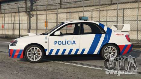 Subaru Impreza WRX STi Policia