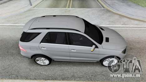 Mercedes-Benz ML 350 (W166) Light Grey für GTA San Andreas