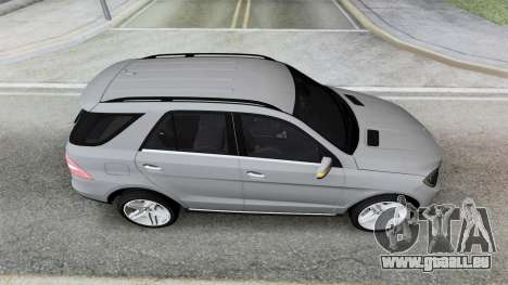 Mercedes-Benz ML 350 (W166) Light Grey pour GTA San Andreas