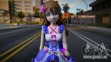 Shizuku Love Live Recolor 2 pour GTA San Andreas