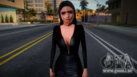 Girl Black Dress für GTA San Andreas
