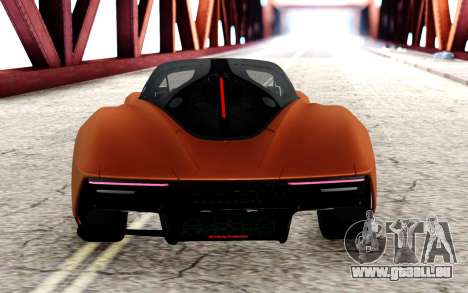 McLaren Speedtail Roadster pour GTA San Andreas