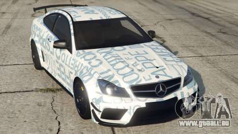 Mercedes-Benz C 63 AMG Azureish White