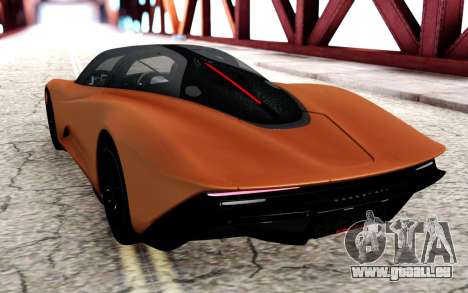 McLaren Speedtail Roadster für GTA San Andreas