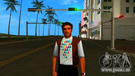 Casual man with pyramid für GTA Vice City