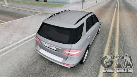 Mercedes-Benz ML 350 (W166) Light Grey für GTA San Andreas