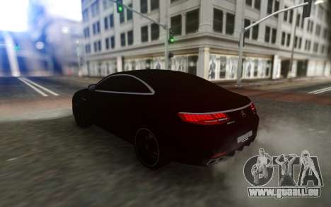 Mercedes-Benz S63 AMG Tinted pour GTA San Andreas