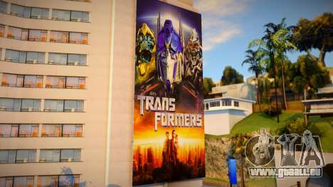 Transformers 1 Billboard pour GTA San Andreas
