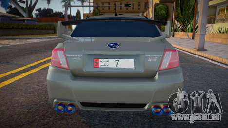 Subaru Impreza Ahmed für GTA San Andreas