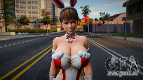 DOAXVV Sexy Hitomi Bunny Clock Red pour GTA San Andreas