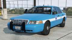 Ford Crown Victoria Police Rich Electric Blue [Replace] für GTA 5