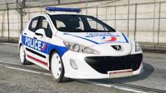 Peugeot 308 Police Nationale [Replace] pour GTA 5