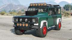Land Rover Defender Bottle Green [Add-On] pour GTA 5