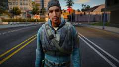 Half-Life 2 Rebels Male v7 pour GTA San Andreas
