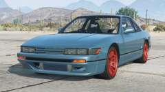 Nissan Silvia (S13) Teal Blue [Replace] pour GTA 5
