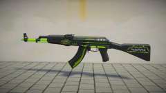Gun Machine AK47 pour GTA San Andreas