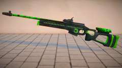 Green Cuntgun Toxic Dragon by sHePard pour GTA San Andreas
