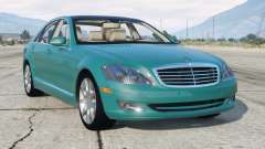 Mercedes-Benz S 550 (W221) Teal Green [Replace] pour GTA 5
