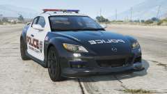 Mazda RX-8 Seacrest County Police [Add-On] pour GTA 5