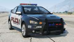 Mitsubishi Lancer Evolution X Seacrest County Police [Replace] für GTA 5