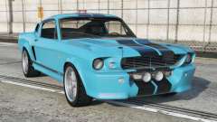 Shelby GT500 Eleanor Dark Turquoise [Replace] pour GTA 5