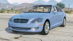 Mercedes-Benz S 550 (W221) Blue Gray [Add-On] pour GTA 5